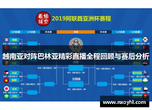 越南亚对阵巴林亚精彩直播全程回顾与赛后分析